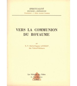 Vers la communion du Royaume